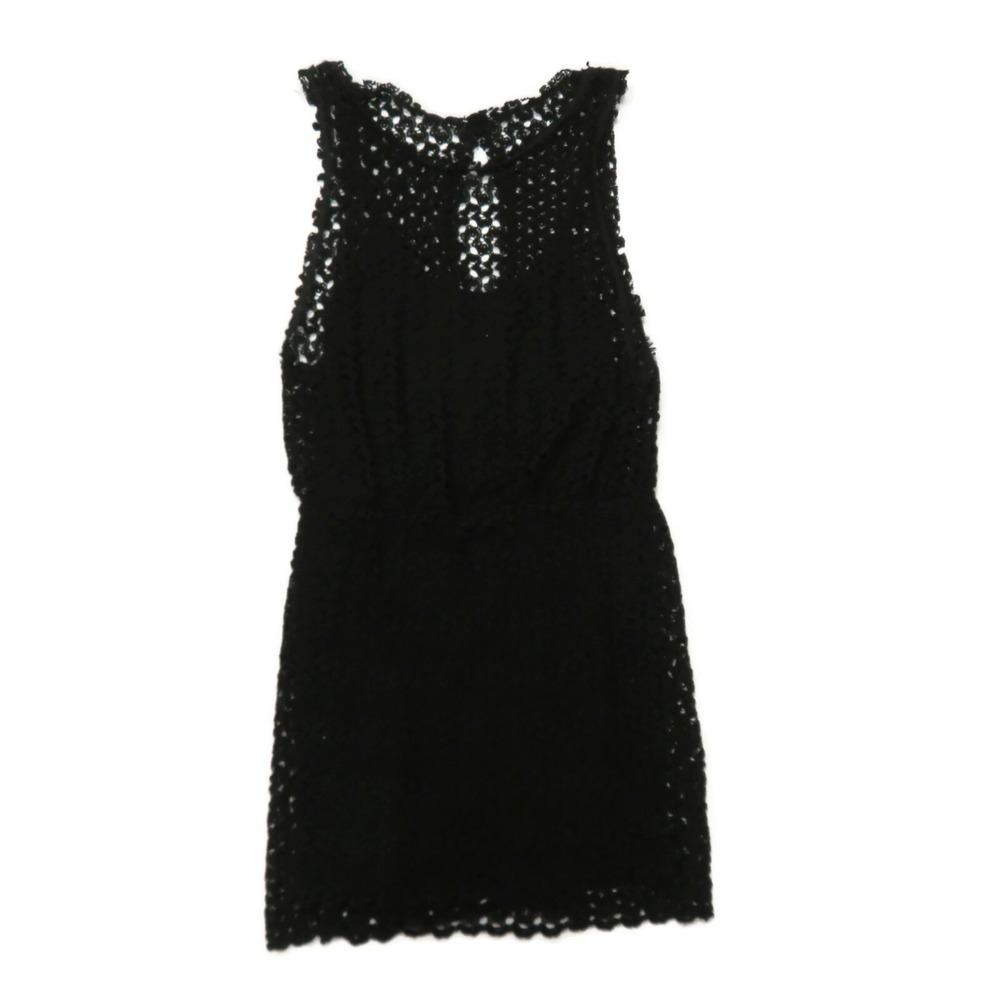 Free People Dress Black Lace Medium Sleeveless